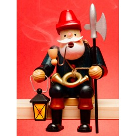 SIKORA RM-A Wooden Smoker Edge Stool Height 16.5 cm Various Designs Height Approx. 16.5 cm Colour / Model: A02 Edge Stool Blue Night Watcher