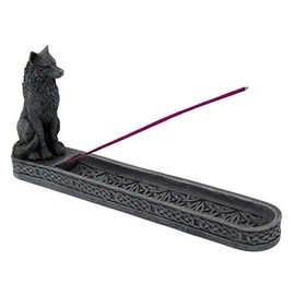 PTC 10 Inch Werewolf Gargoyle Resin Incense Burner Statue Figurine