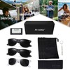 Joopin Oversized Square Sunglasses Trendy Polarized Sun Glasses UV Protection