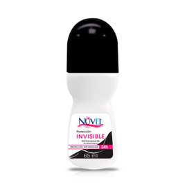 Nuvel Desodorante Antimanchas/Invisible Mujer en Roll On 65 ml