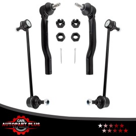 Unbranded Front and Rear Stabilizer Sway Bar End Links Outer Tie Rod Ends for Nissan Cube