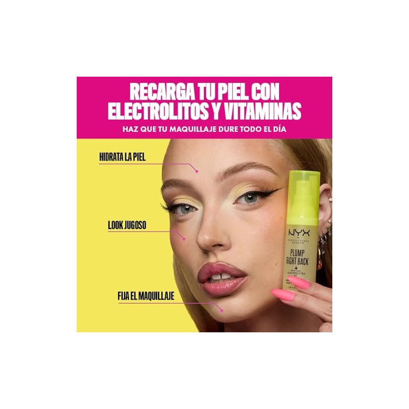 NYX PROFESSIONAL MAKEUP Primer de maquillaje Sérum Plump Right Back,