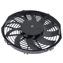 Solarhome VA11-AP7/C-57S Universal 12V Blow Cooling Fan 255mm/10 Inch Dia for Spal