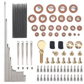 1Set Yootones Alto Saxophone Repair Kits with Reed, Sound Hole Pad, Nut, Screws, Springs Compatible with Saxophone Musical Instrument Accessories