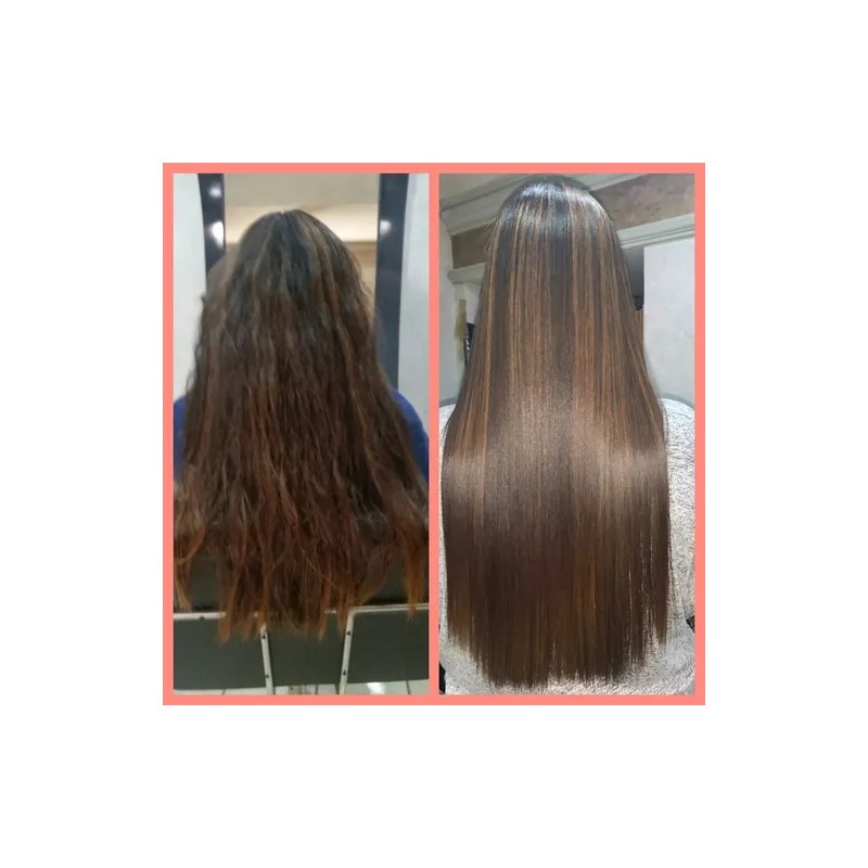 Keratina Brasileña Alaciante E Hidratante + Shampoo 500 Ml