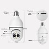 Dual Lens Camera 110 to 250V Sound and Light Alert