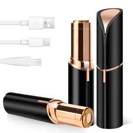 GJX Facial Hair Removal for Women, Electric Painless Rechargeable Facial Hair Remover for Face, Lip, Chin