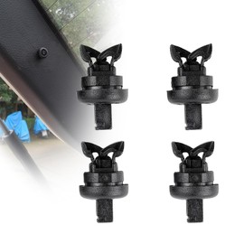 Dixhills Pack of 4 Car Boot Parcel Shelf Clips Fixing Clips Parcel Shelf Cord Clips Replacement for Clio Megane Scenic Qashqai II J11 2013- ...Part Number 7705099001 8200675047 1606854680