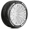 1/10 RC Car Tires and Wheels Set, On-Road Touring &