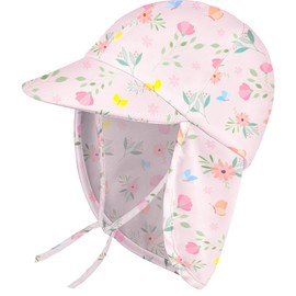 Baby Sun Hat UPF 50+ Toddler Summer Beach Hat with Neck Flap for Infant Waterproof Sun hat for Baby Boys Girls