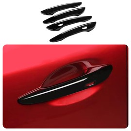 ZUNEIGUNG New Mazda 3 BP Series 2019.06~/ CX-30 DM Series Outer Door Handle Cover Knobs Full Cover Type for Mazda3 Mazda 3/CX-30 CX30 CX30 Designed Exterior Parts Accessories ABS Resin 4 Pieces