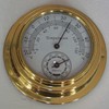 4-inch Dial Brass Case Thermometer Hygrometer -20°C ~ 50°C Wall