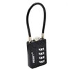 RESET-200 (1 Pack) 4 Digit Combination Cable Padlock with 4.72