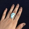 Ravishing Impressions Jewellery High Quality Larimar Gemstone 925 Sterling Silver