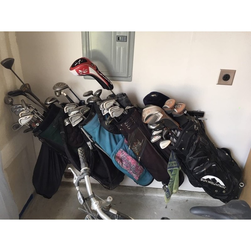 StoreYourBoard BLAT 4 Golf Bag Wall Mount | Home &