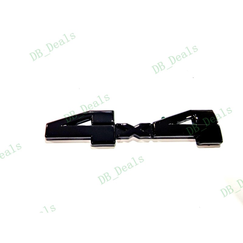 TOYOTA NEW Overlay Gloss Blackout Rear Tailgate 4x4 Emblem Badge