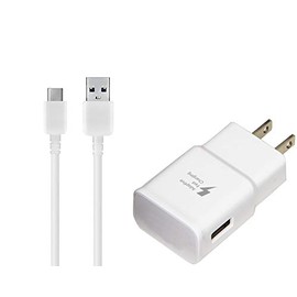 OEM [2Pack] Fast Charger Compatible with Motorola Moto G Play/Stylus/Edge/Edge+/5G/2025/2024/2023 15W Adaptive Certified USB Type-C 5Gbps Data 4FT Charging Cable (White)