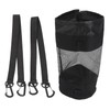 Boat Trash Can Large Capacity Easy to Use Hoop Mesh