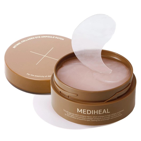Mediheal Retinol Collagen Under Eye Patches - Korean Hydrogel Eye