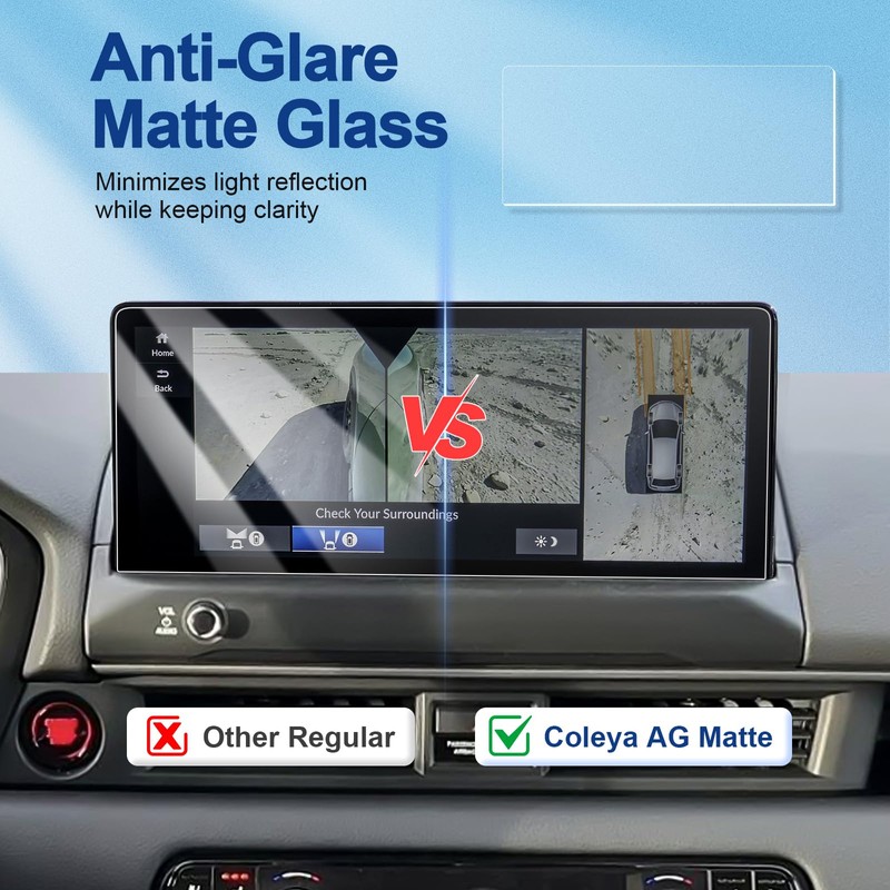 Anti-Glare Matte 2026 Pilot Screen Protector, for Honda Pilot (Sport/EX-L/Touring/TrailSport/Elite/Black