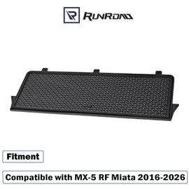 RUNROAD Center Console Organizer Dividers Compatible with Mazda MX-5 RF Miata 2016-2026 Accessories, Insert Compartment Tray Glove Box Armrest Storage Organizer MX5 Console Divider