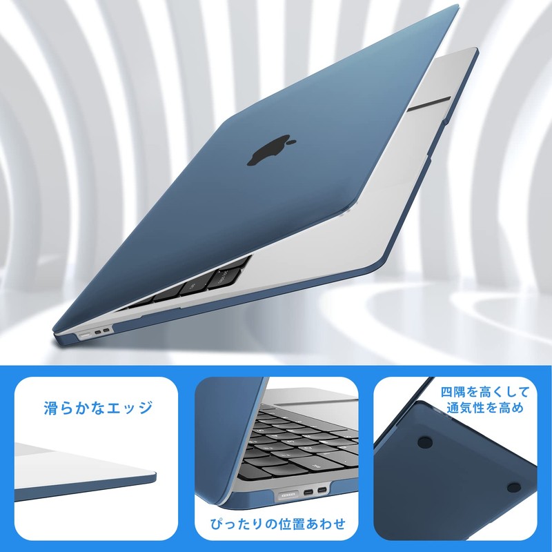 [M3/M2] Haoea MacBook Air 13.6-inch Case Cover Compatible with 2024