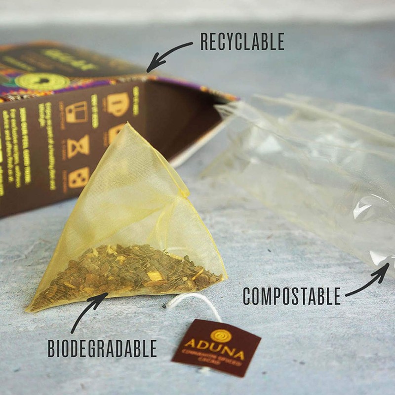 Aduna Relax African Super-Tea with Organic Cinnamon Spiced Cacao -