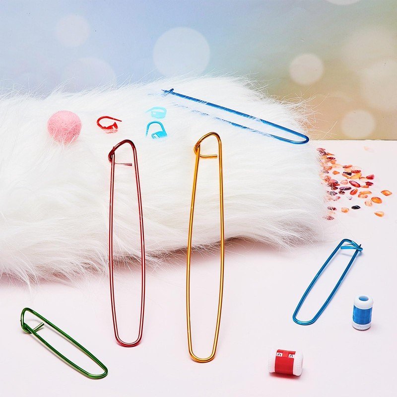 Syhood Row Counter Knitting Accessories, Includes 4 Pieces Row Counter