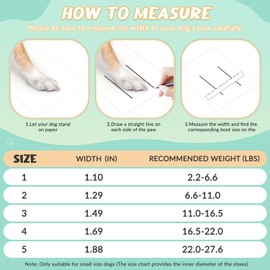 SlowTon Dog Shoes for Small Size Dogs - Soft Rubber Sole Dog Boots & Paw Protector for Summer Hot Pavement Winter Snow Rain, Breathable Dog Booties for Outdoor Walking Indoor Hardwood Floor (Black, 5)