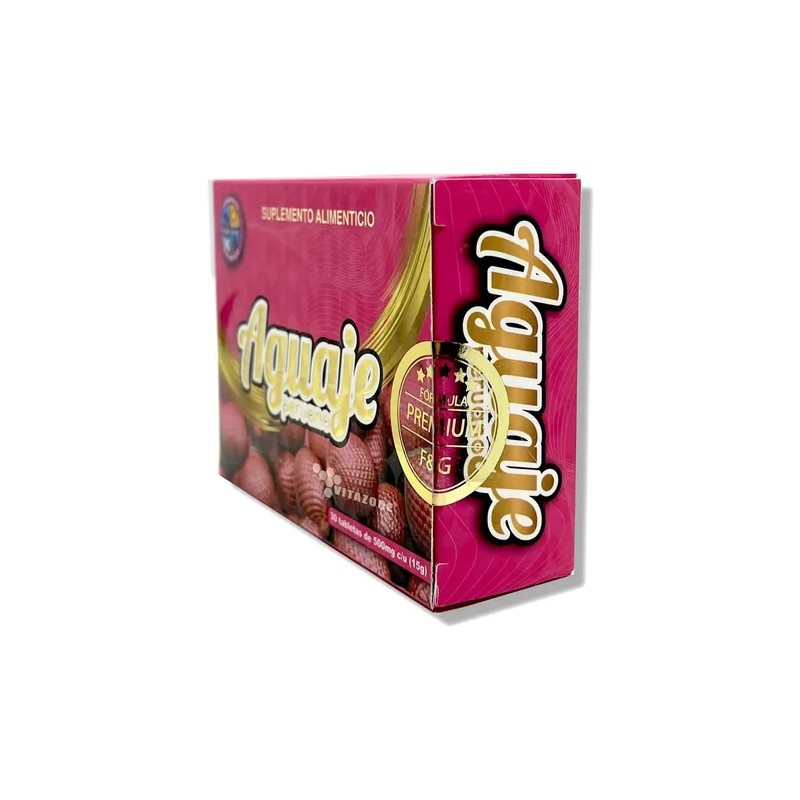 Aguaje Peruano 30 Tabletas Fer Y Greco