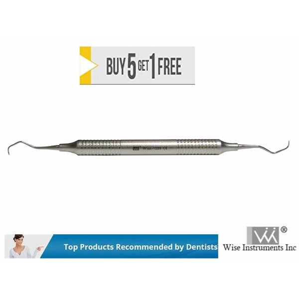 Wise Instruments Dental Gracey Curette 3/4 Dental Scaler & Curette