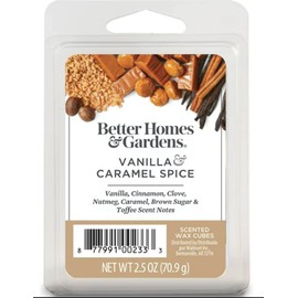 Better Homes and Gardens Wax Cubes, Vanilla Caramel Spice
