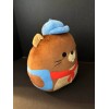Jazwares/Squishmallows Squishmallow 8" Chip Beaver School Backpack w/beaded "I SQUISH"