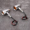 Motorcycle Retro Style Bullet LED Turn Signal Lamp Flashlight Fit
