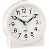 Seiko KR325W Alarm Clock Radio Analog White Pearl