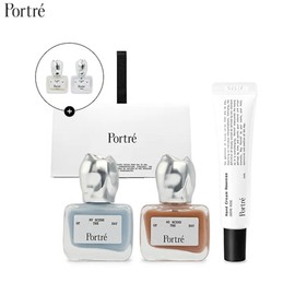 PORTRE NAIL Nouveau Jus 2 Set 5items, Color 1#$%Color 2#$%Gift:Etoile-Nectarine-Gel Top