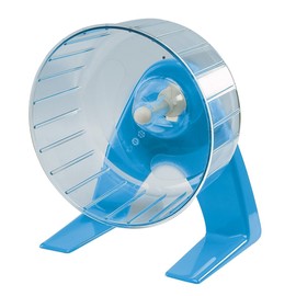 Ferplast silent hamster wheel on stand, 11x11x14m, Blue