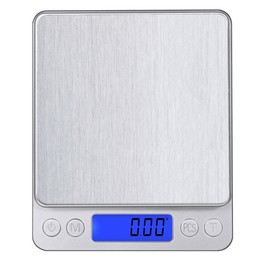 gawoow Digital Scale Kitchen Scale and Bench Scale Electronic Measuring Charger Precision Electronic Scale and Bench Scale 0.1 G to 3000g Home Commercial Pro-line