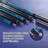 Glass Fiber Pool Cue, 2-Pieces Pool Cue Stick - 58"