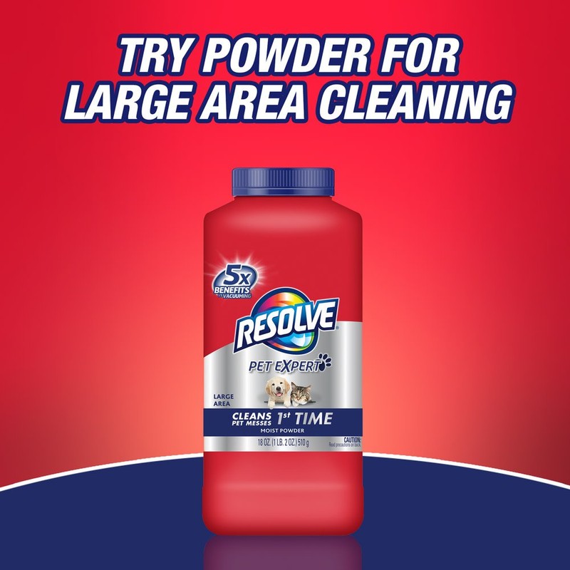 Resolve Dual Pack High Traffic Carpet Foam, 44 oz (2