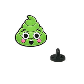Poop Apparel Pin Badge Pin Lapel Pin Unisex Yazzle Dazzle Toilet Paper Toilet Brush Toilet Cleaner Bathroom Outhouse Porta Potty Proctologist Urologist Colorectal Digestion Stomach Oh My