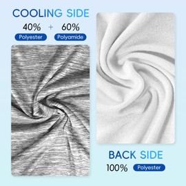 my novel things Cooling Blankets for Hot Sleepers Twin Size Lightweight Soft Cold Blanket for Summer Sleeping Double Side for Night Sweats Bed Couch Sofa King Size 79x87inch