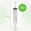 MedixX 3 pieces 50 ml (60 ml) syringes - set