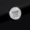 PIFOOG Bling Push to Start Button Cover Fit for Ford