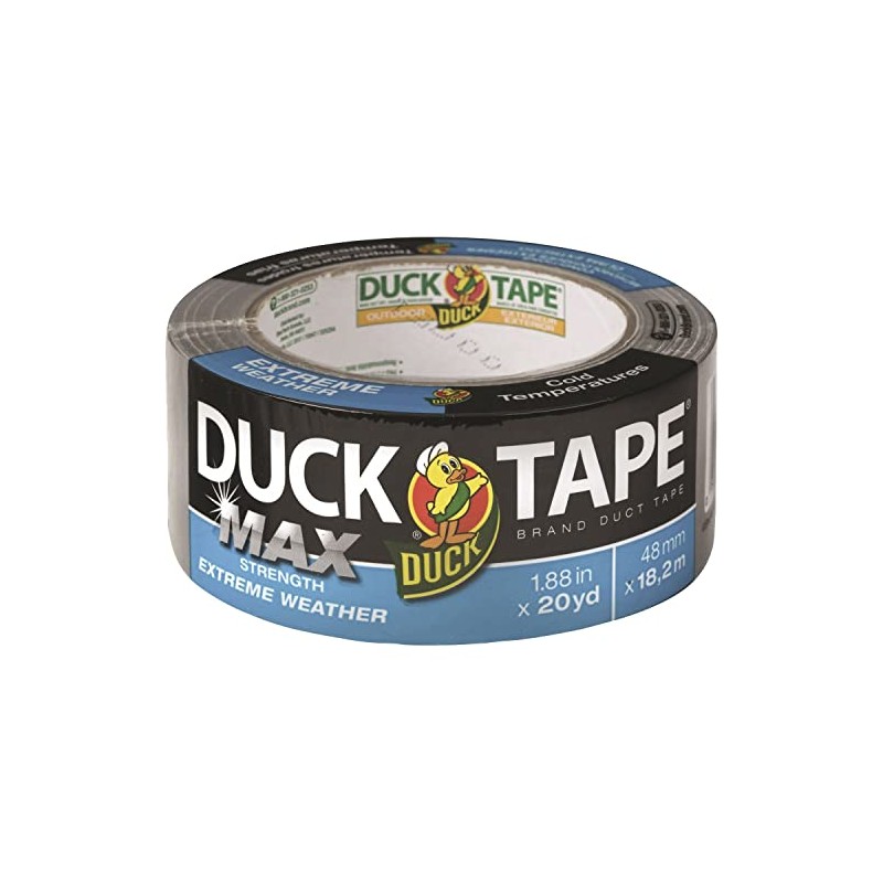 Duck MAX Strength Weather Duct Tape, Silver (241635)