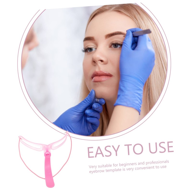 FOMIYES 3sets Eyebrow Stencil Kit Brow Templates Easy Application Eyebrow