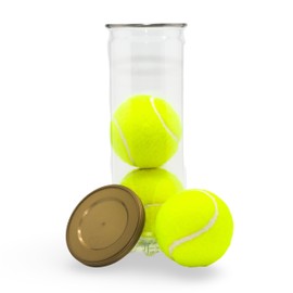 Price's Yellow Tennis Balls Type 2 UK Made Tube of 3 Balls