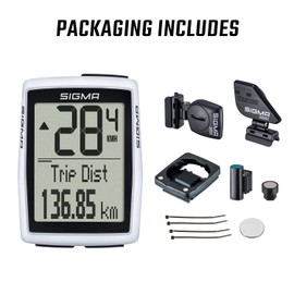 SIGMA SPORT Bc 12.0 Wl STS Cad Bicycle Computer White One Size