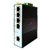 JM-Byte 5-Port Gigabit Industrial DIN-Rail Ethernet Switch, 5 Ports RJ45