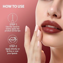 Botanic Hearth Tinted Lip Oil | Moisturizing Lip Gloss Oil for Dry Lips | Deep Red Gloss | Lightweight & Non Greasy | 0.3fl oz